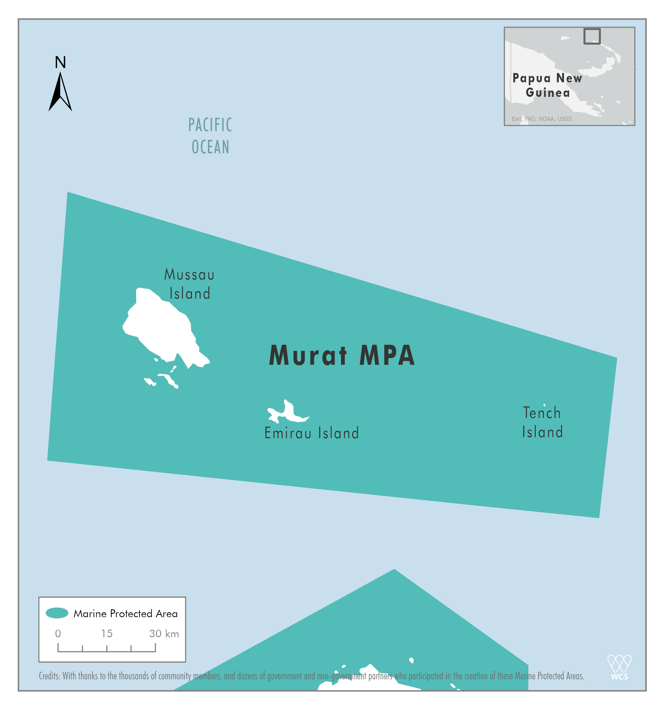 Mpa Protection Map Papua New Guinea triples ocean protection, announcing two new Marine ...